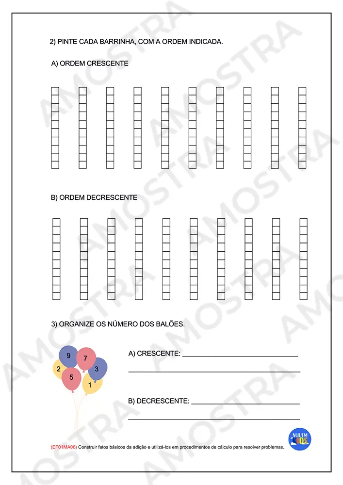Atividades do 1º Ano do Fundamental 1 - Imagem 2