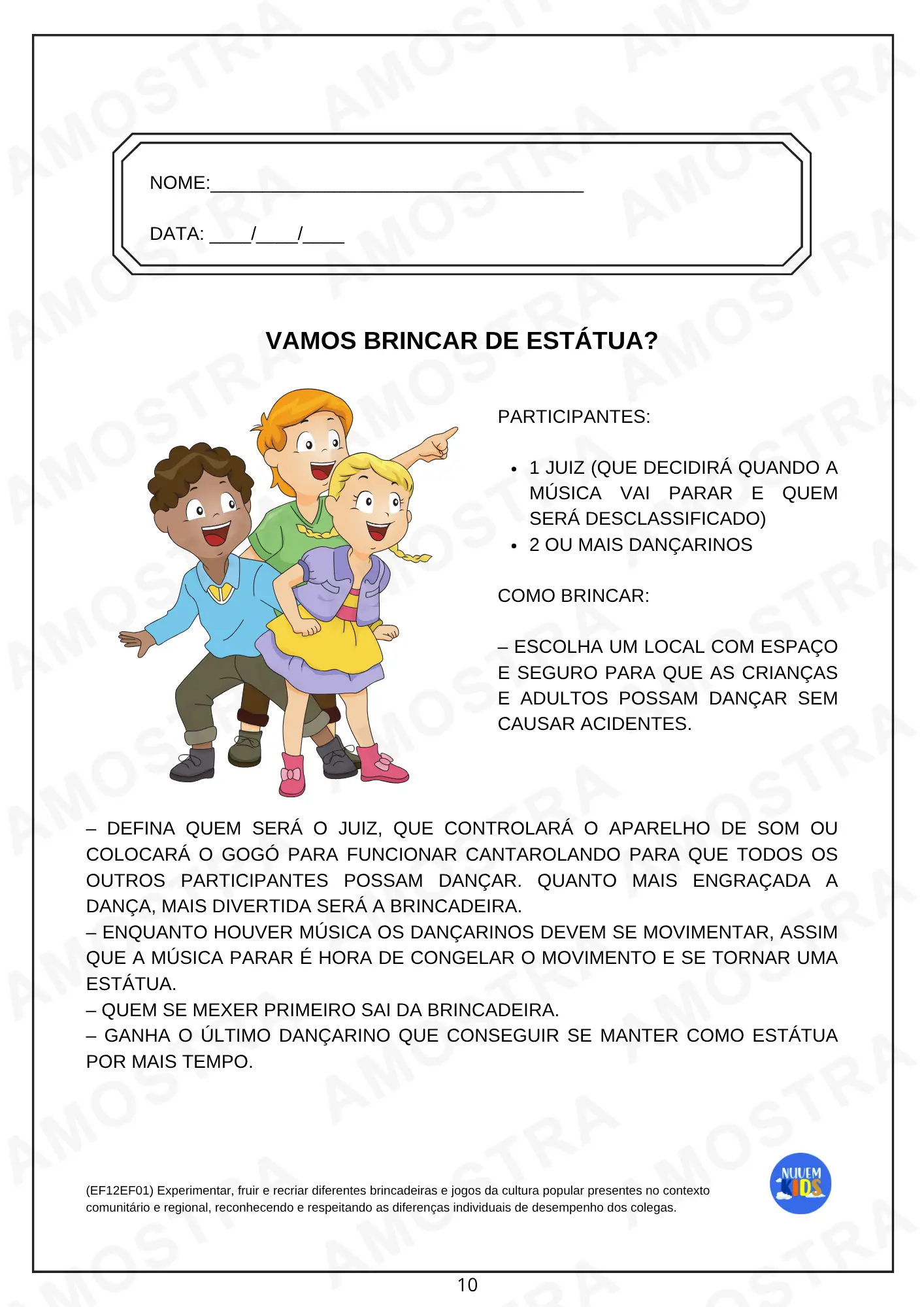 Atividades de Educação Física 1º ao 5º Ano - Imagem 12