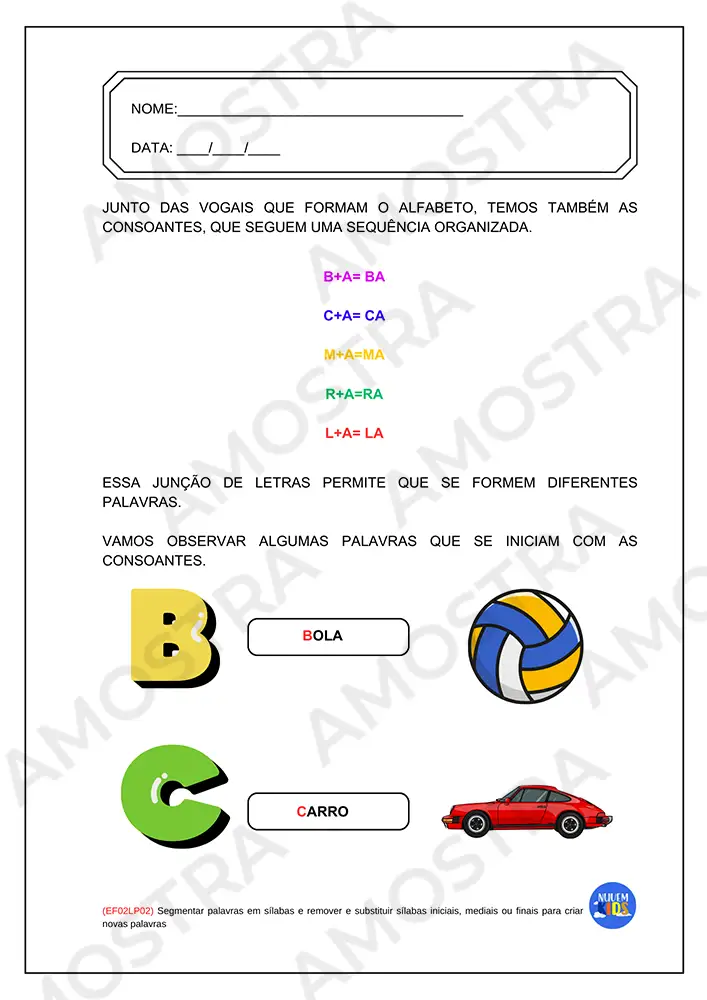 Atividades do 2º Ano do Fundamental 1 - Imagem 3