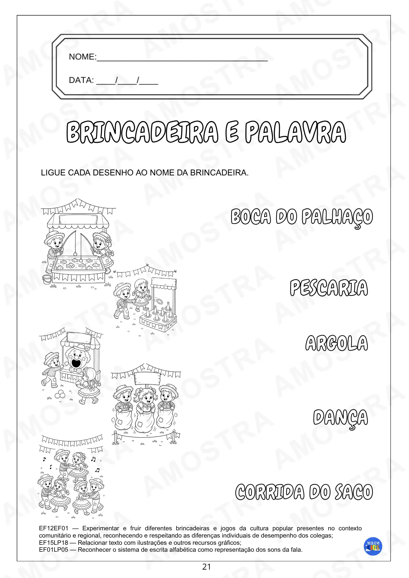 Atividades Juninas Fundamental 1 - Imagem 9
