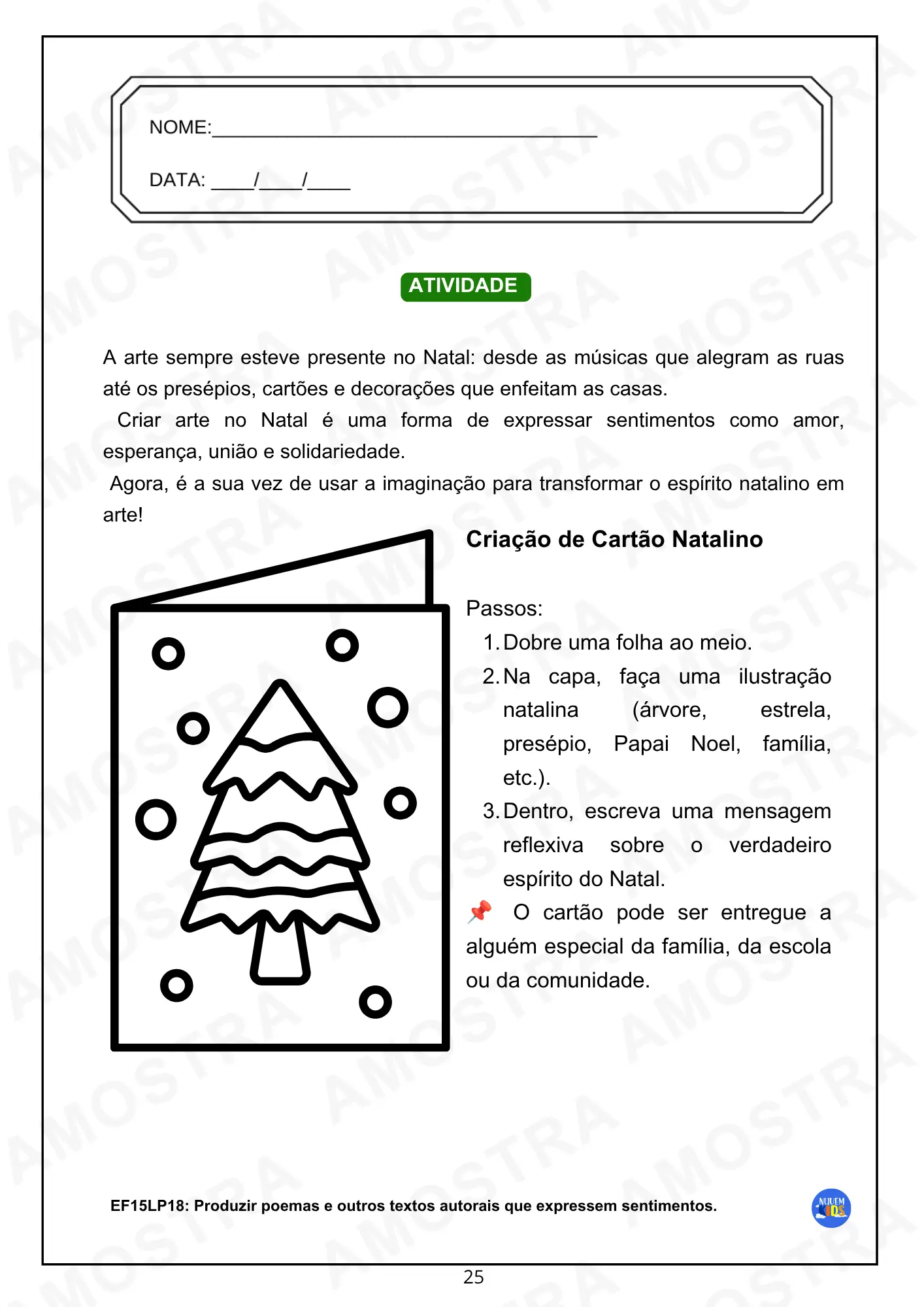 Atividades Natalinas para Fundamental 1 - Imagem 8