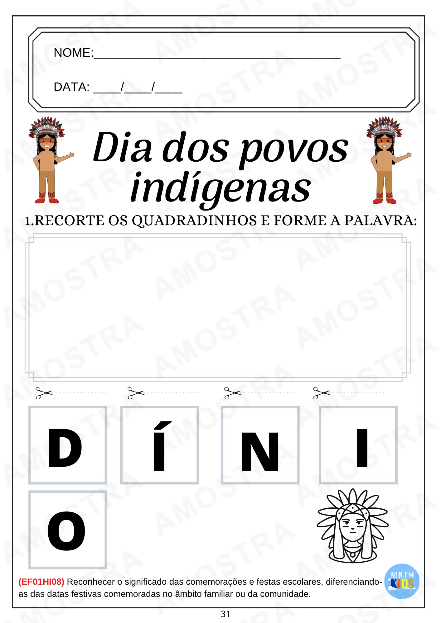 Atividades de Datas Comemorativas de Abril - Imagem 10
