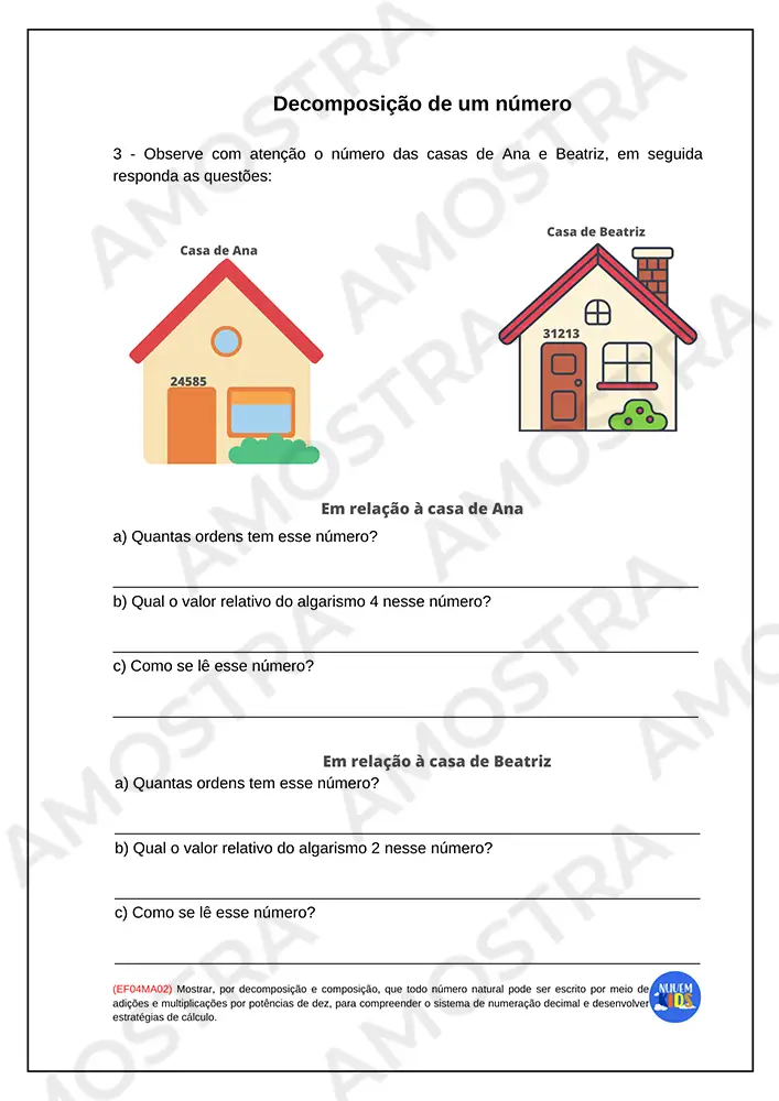 Atividades do 4º Ano do Fundamental 1 - Imagem 2