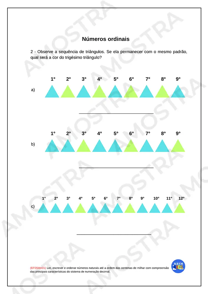 Atividades do 5º Ano do Fundamental 1 - Imagem 3