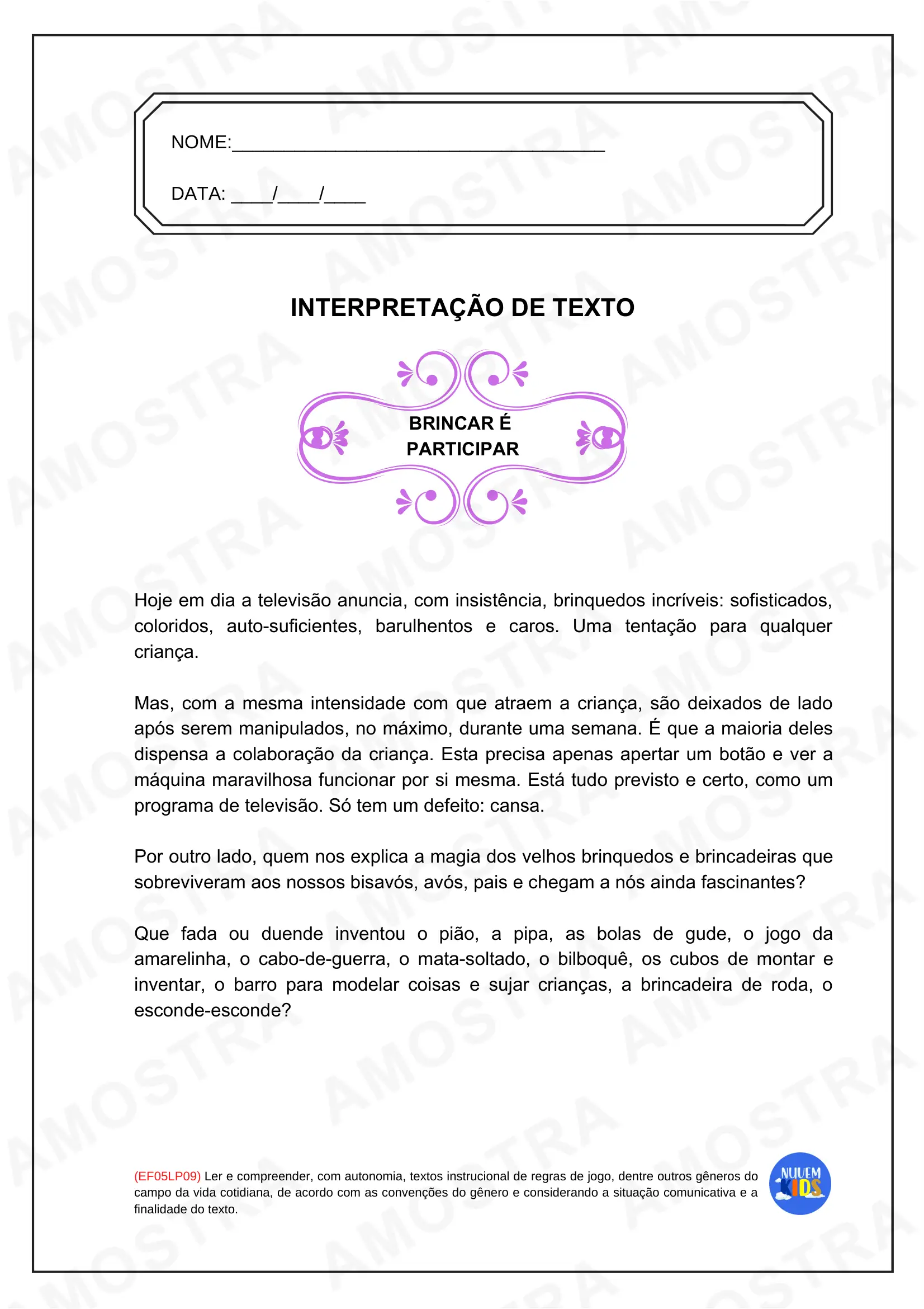 Atividades do 5º Ano do Fundamental 1 - Imagem 13