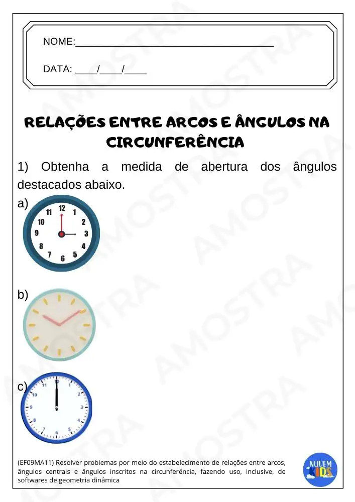 Kit de Atividades para Matemática 6º ao 9º Ano - Imagem 3
