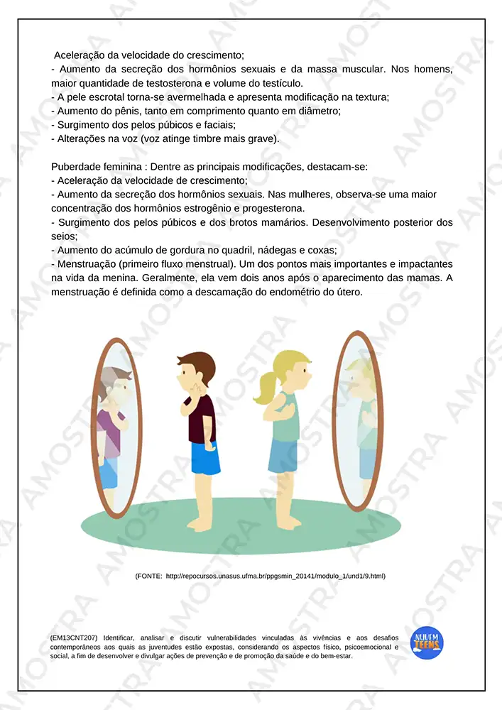 Atividades de Biologia Ensino Médio - Imagem 7