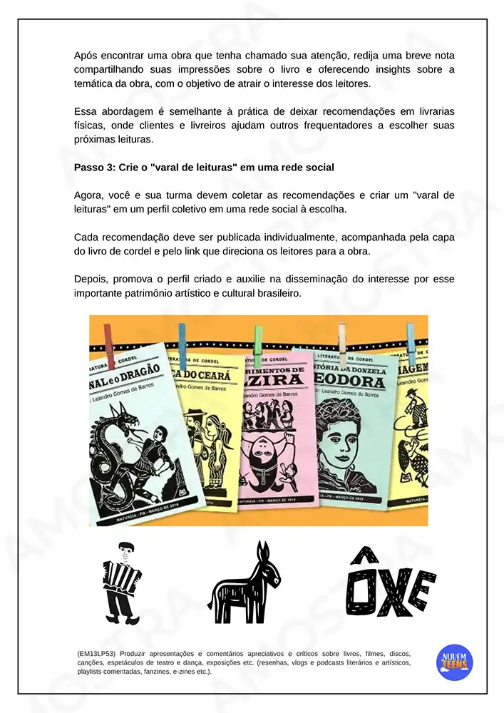 Atividades de Literatura do Ensino Médio - Imagem 2