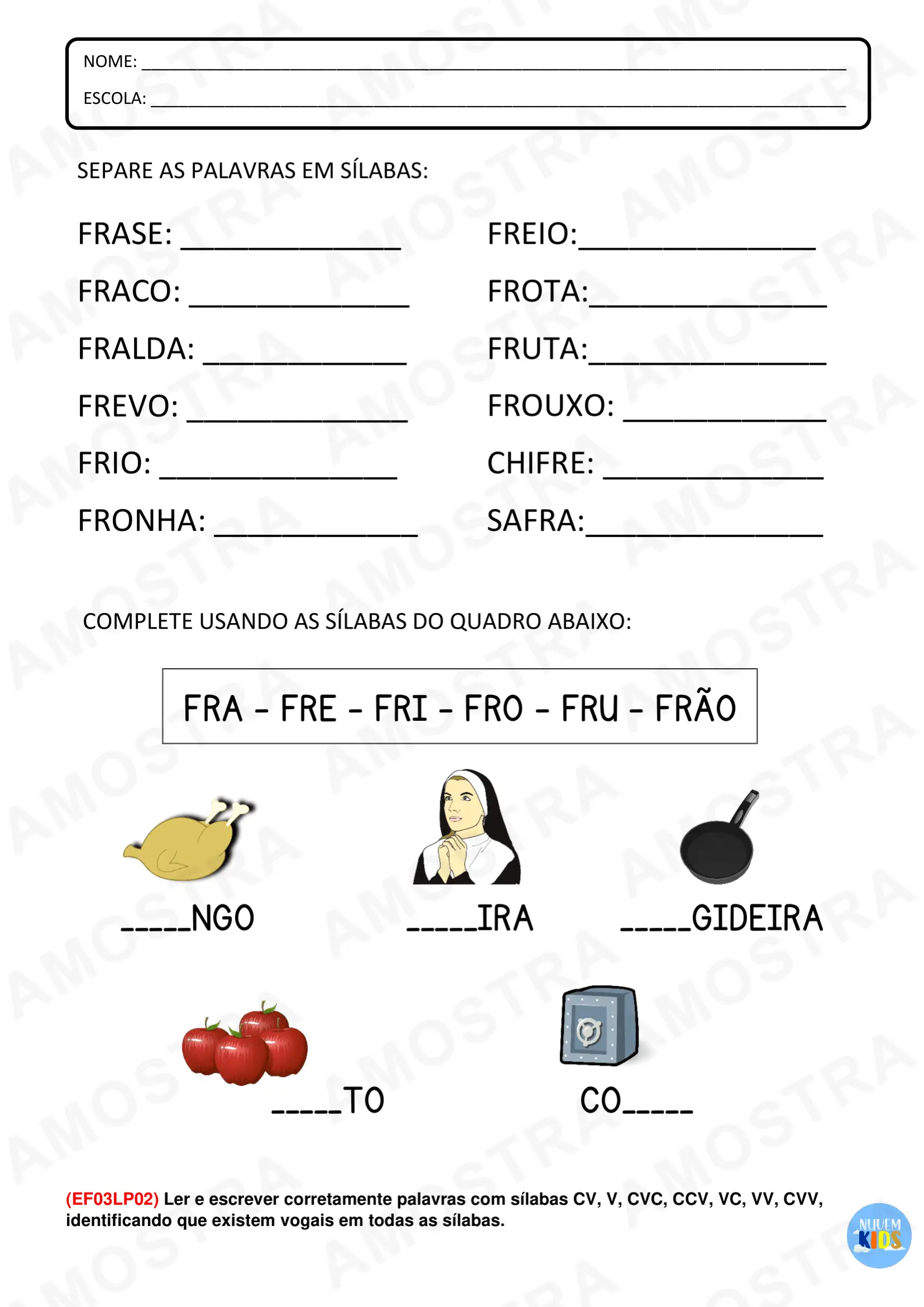 Atividades de Alfabetização - Imagem 15