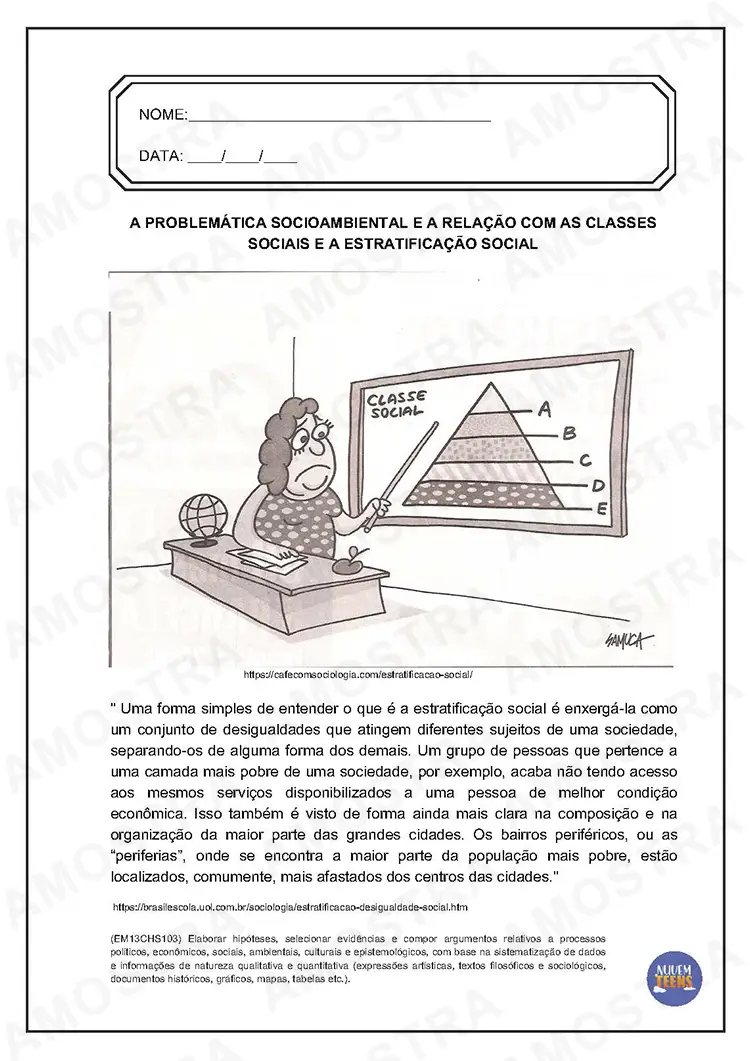 Atividades de Geografia Ensino Médio - Imagem 3