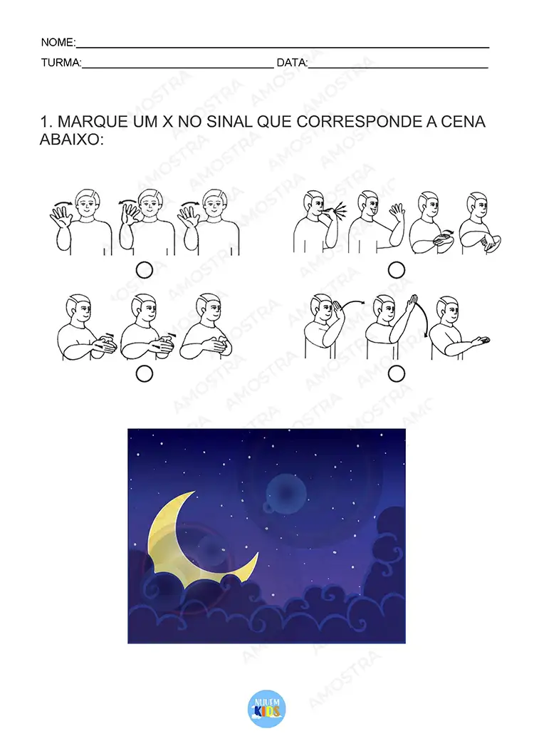 Atividades de Libras Fundamental 1 Vol 1 - Imagem 5