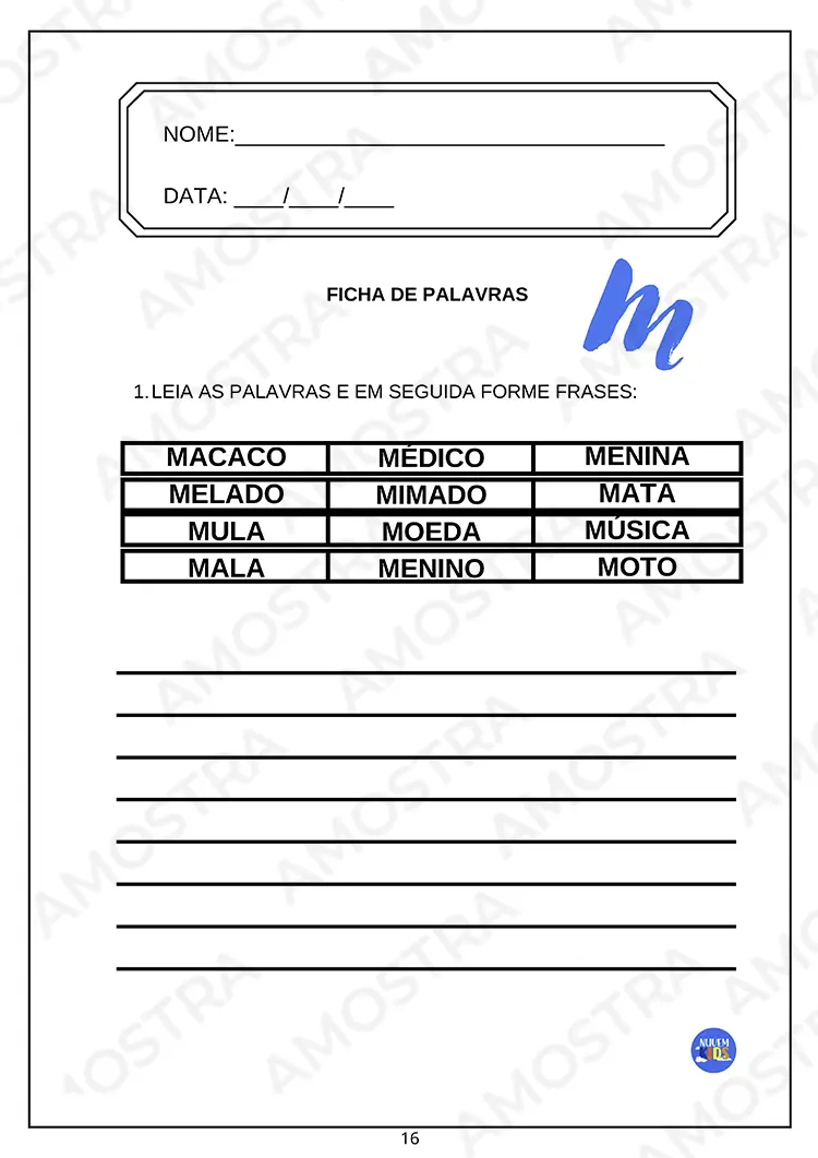 Atividades de Alfabetização - Imagem 9