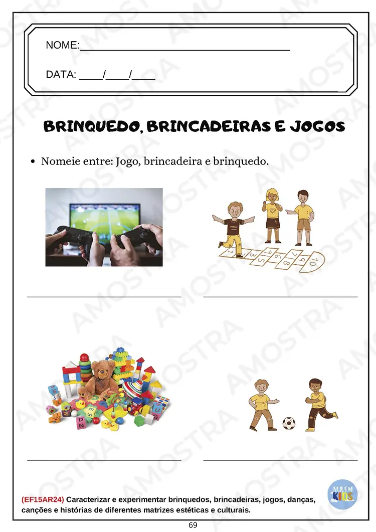 Atividades de Arte Fundamental 1 Vol 1 - Imagem 2