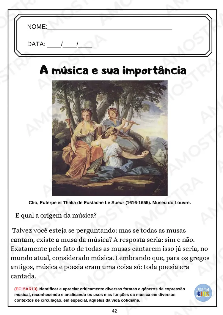 Atividades de Arte Fundamental 1 Vol 1 - Imagem 3