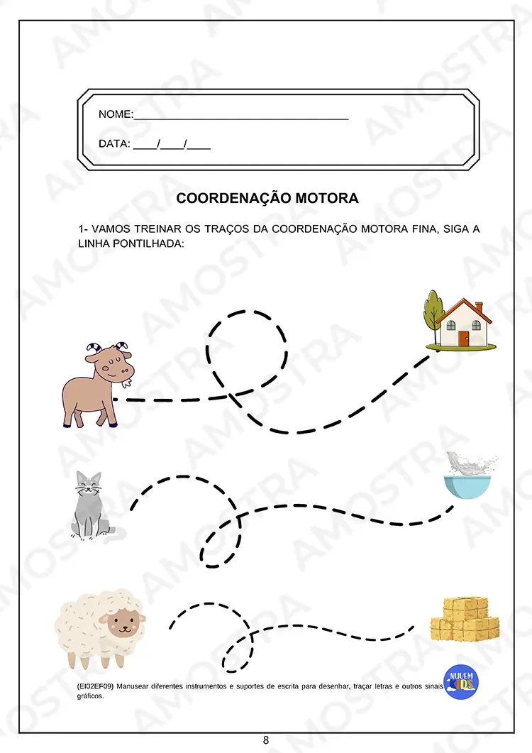 Atividades para Coordenação Motora - Imagem 2