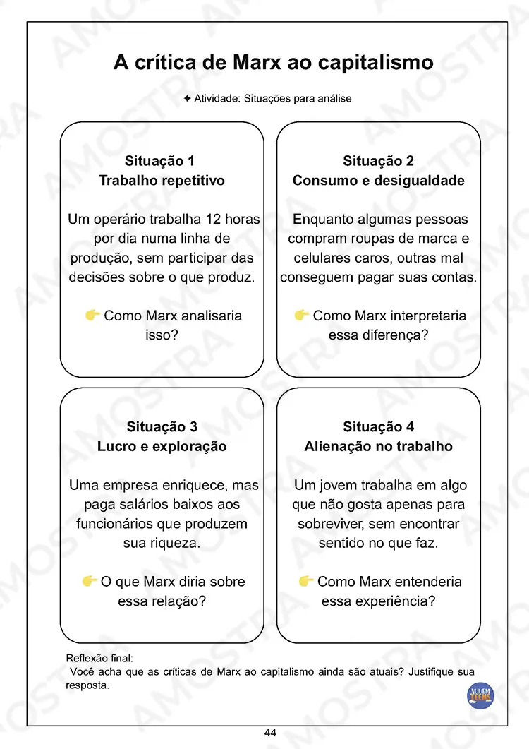 Atividades de Dinâmicas de Filosofia 1ª a 3ª Série - Imagem 4