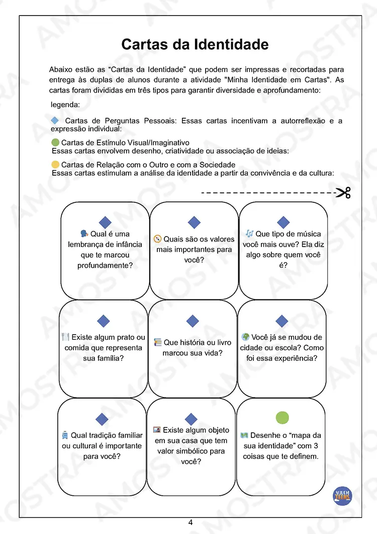 Atividades de Dinâmicas de Sociologia 1ª a 3ª Série - Imagem 5