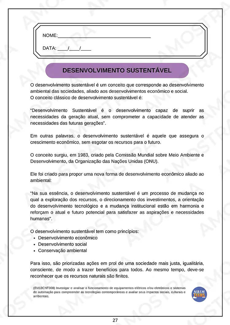 Atividades de Ecologia e Conservação Ensino Médio - Imagem 3
