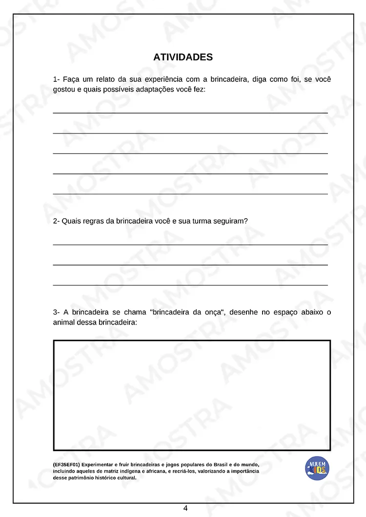 Atividades de Educação Física 1º ao 5º Ano - Imagem 4
