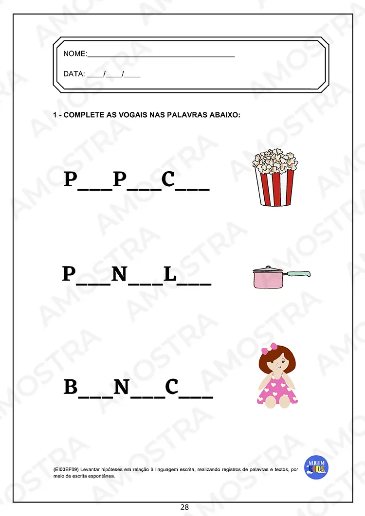 Atividades para Educação Infantil - Imagem 8