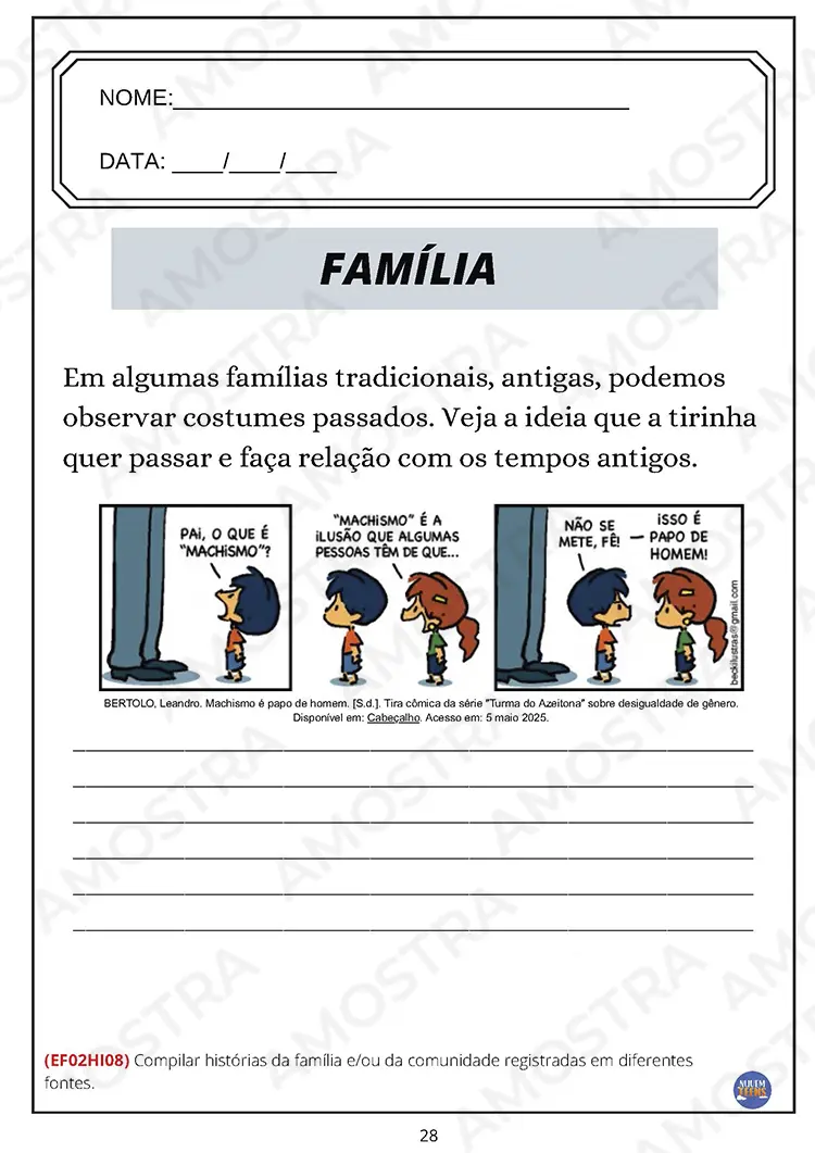 Atividades de História para EJA do Fundamental 1 - Imagem 3