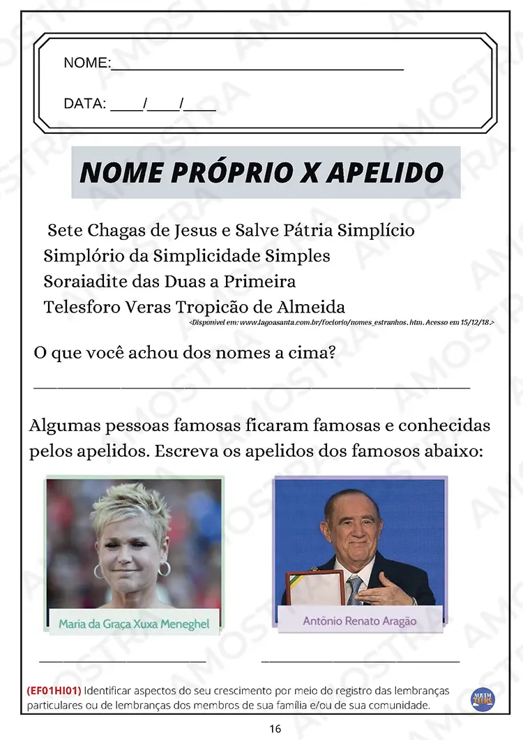 Atividades de História para EJA do Fundamental 1 - Imagem 5