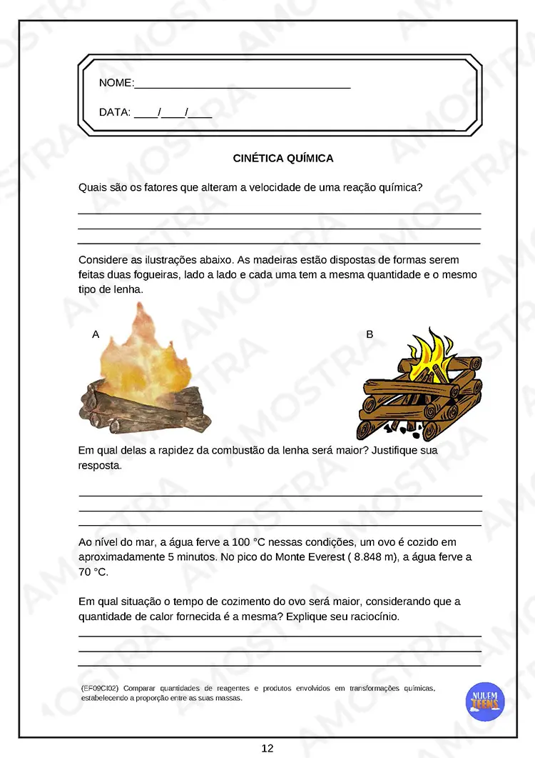 Atividades de Ciências para EJA 6º ao 9º Ano - Imagem 2