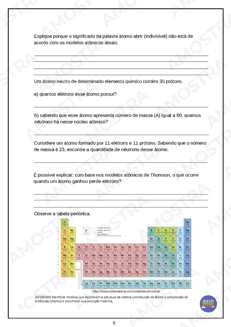 Atividades de Ciências para EJA 6º ao 9º Ano - Imagem 4