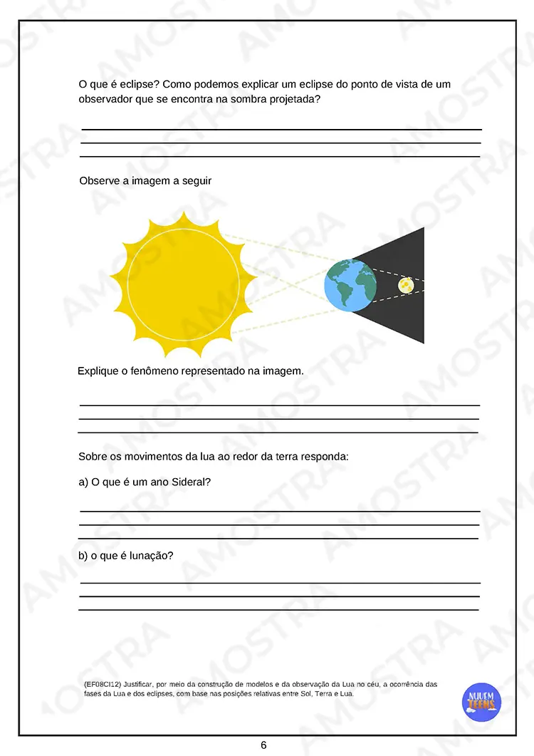 Atividades de Ciências para EJA 6º ao 9º Ano - Imagem 6