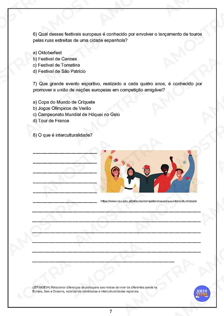 Atividades de Geografia para EJA 6º ao 9º Ano - Imagem 3