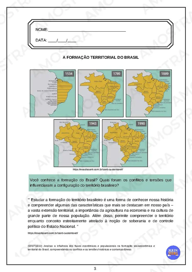 Atividades de Geografia para EJA 6º ao 9º Ano - Imagem 7