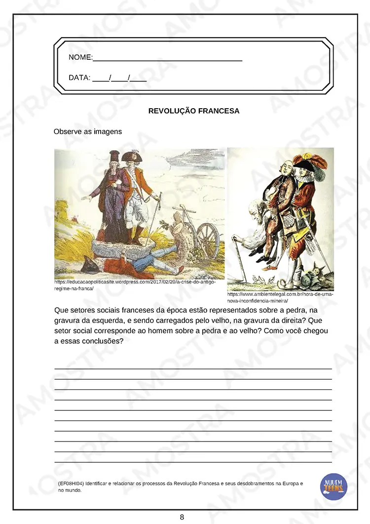 Atividades de História para EJA 6º ao 9º Ano - Imagem 4