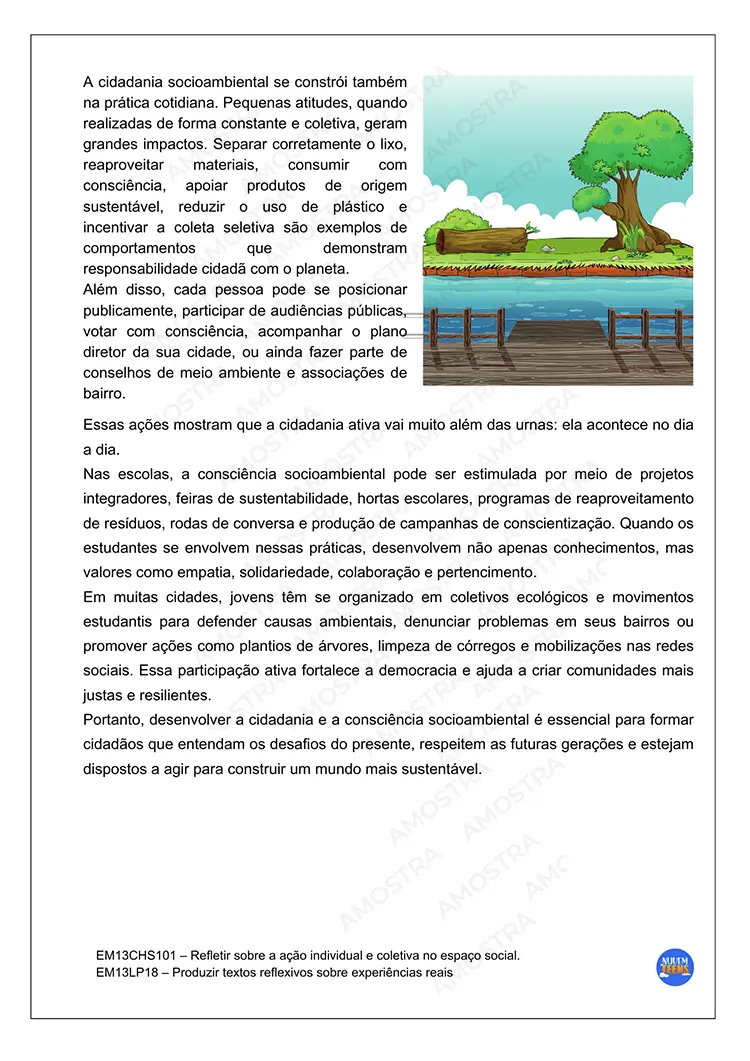 Atividades de Ambientalismo Ensino Médio - Imagem 6
