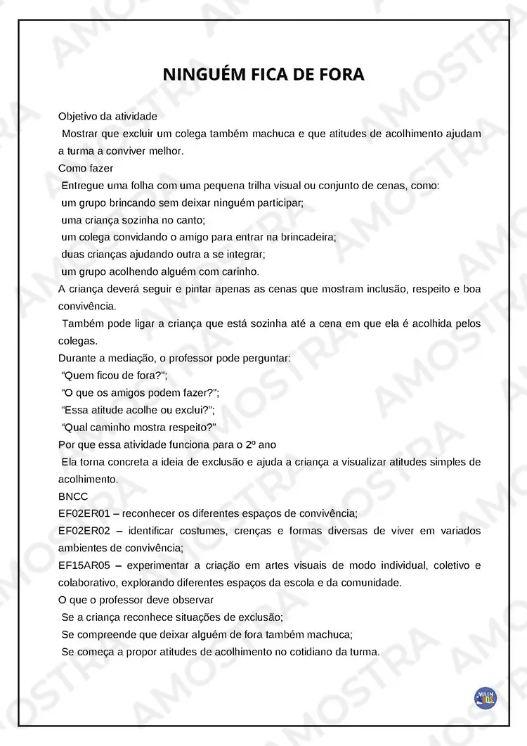 Atividades Bullying Fundamental 1 - Imagem 8