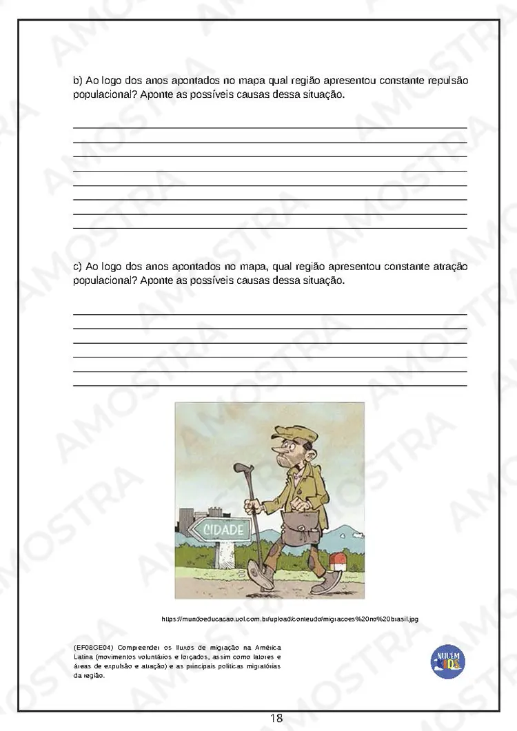 Kit de Atividades para Geografia 6º ao 9º Ano - Imagem 4