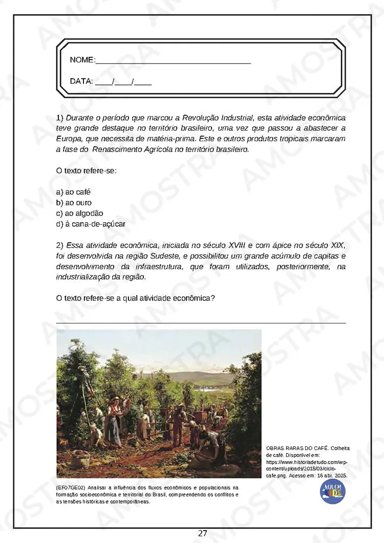 Kit de Atividades para Geografia 6º ao 9º Ano - Imagem 6