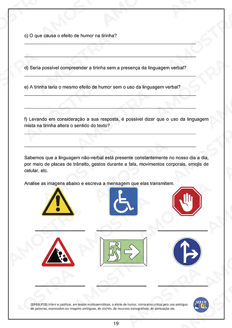 Atividades de Gramática 6º ao 9º Ano - Imagem 6