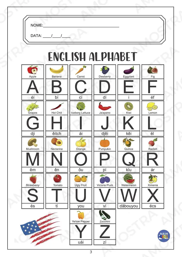 Atividades de Inglês para Fundamental 1 Vol 1 - Imagem 6