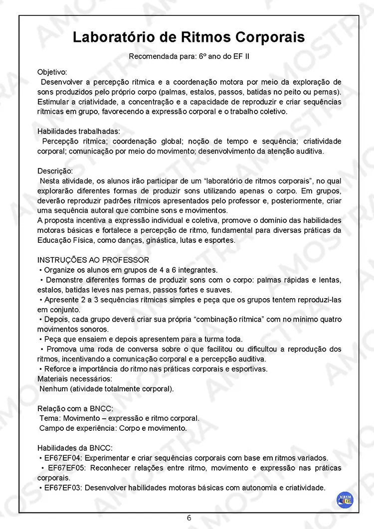 Atividades Interativas Educação Física 6º ao 9º Ano - Imagem 7