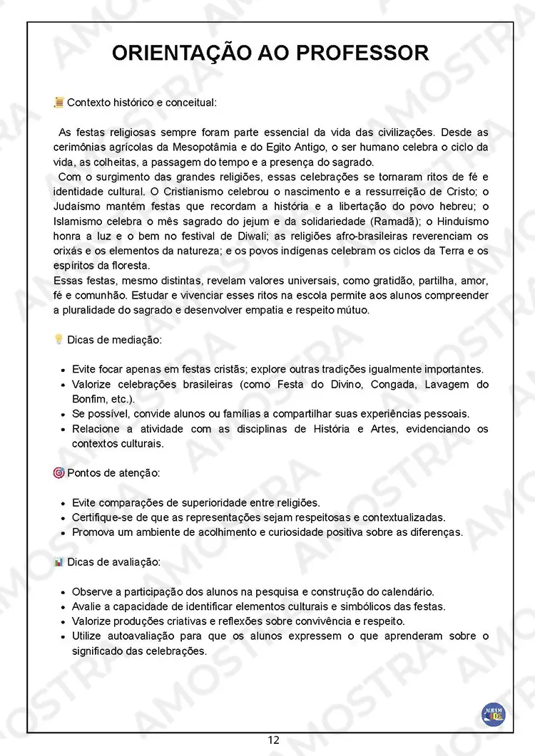 Atividades Interativas Ensino Religioso 6º ao 9º Ano - Imagem 4