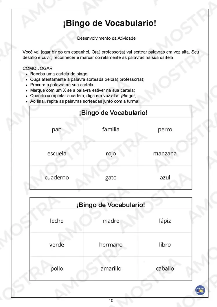 Atividades Interativas Espanhol 6º ao 9º Ano - Imagem 5