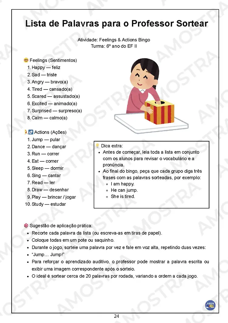 Atividades Interativas Inglês 6º ao 9º Ano - Imagem 2