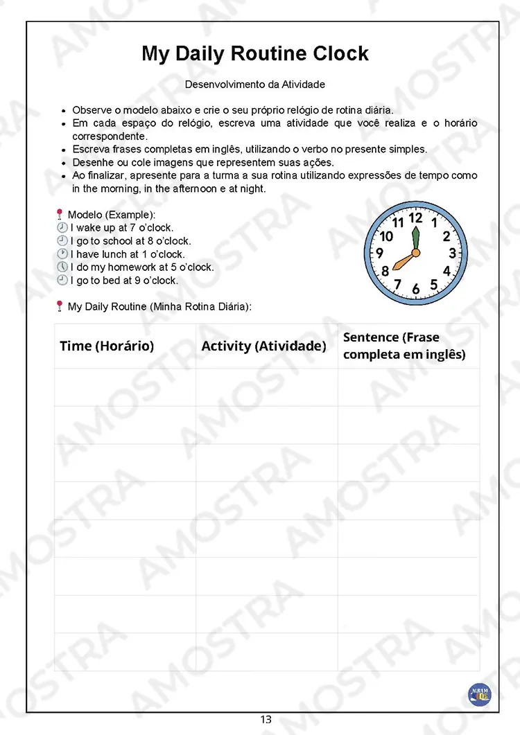 Atividades Interativas Inglês 6º ao 9º Ano - Imagem 6