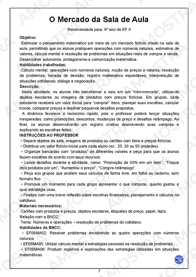 Atividades Interativas Matemática 6º ao 9º Ano - Imagem 7