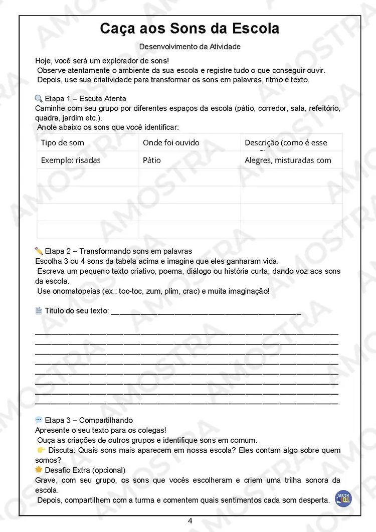 Atividades Interativas Português 6º ao 9º Ano - Imagem 7