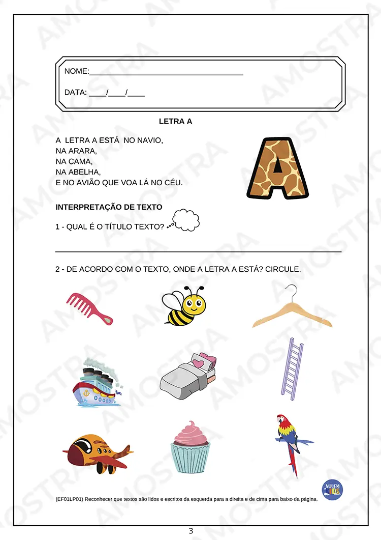 Atividades de Interpretação Textual para Fundamental 1 - Imagem 2