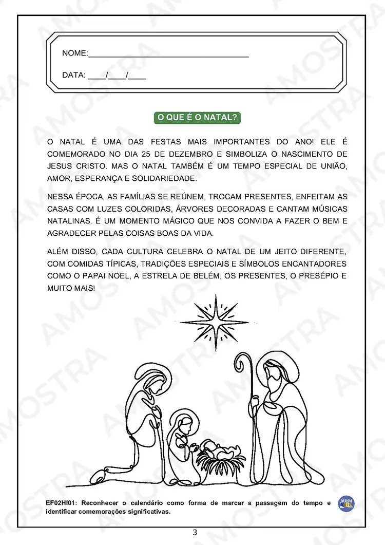 Atividades Natalinas para Fundamental 1 - Imagem 2
