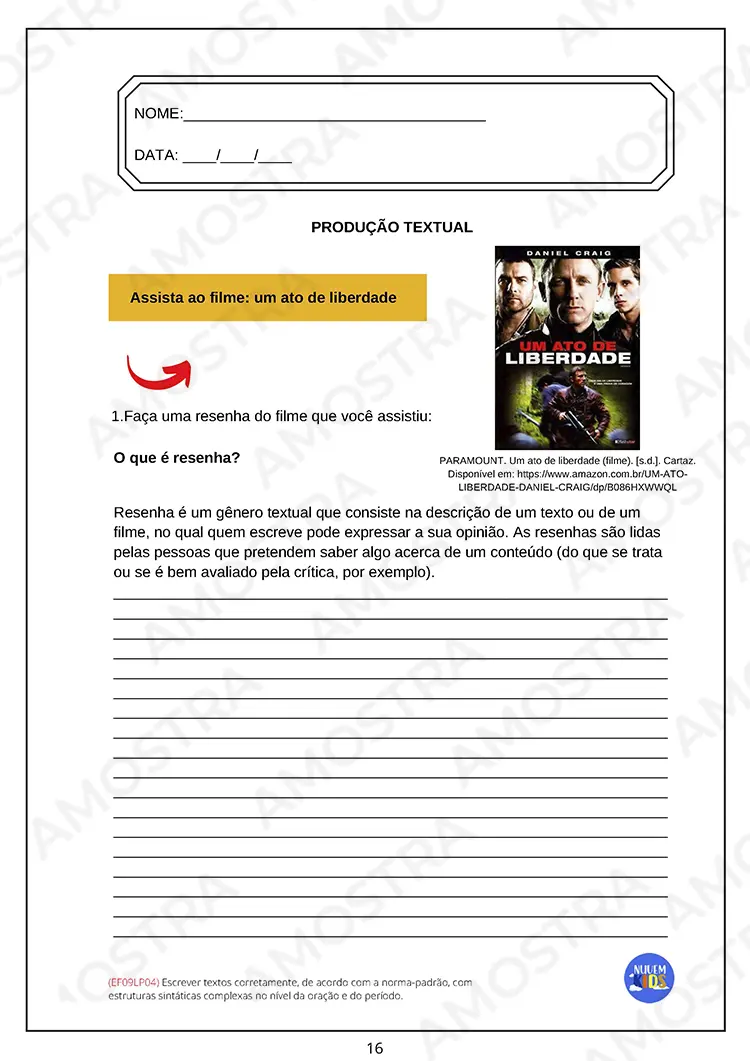 Kit de Atividades para Português 6º ao 9º Ano - Imagem 4