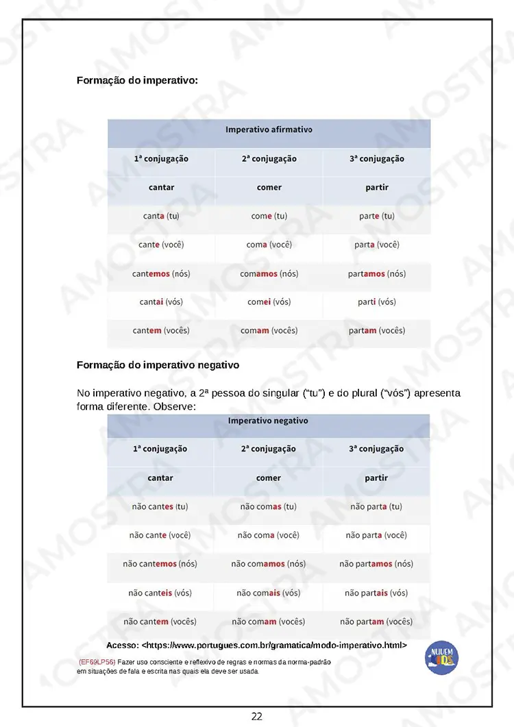 Kit de Atividades para Português 6º ao 9º Ano - Imagem 5