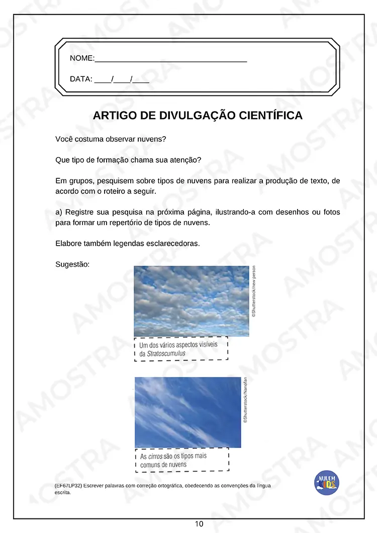 Atividades para Produção Textual 6º ao 9º Ano - Imagem 6